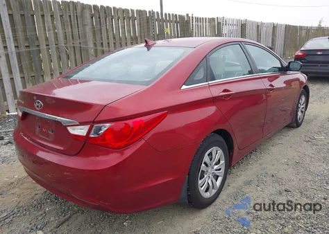 2011 Hyundai Sonata Gls из США, поврежденный, VIN 5NPEB4AC6BH205182